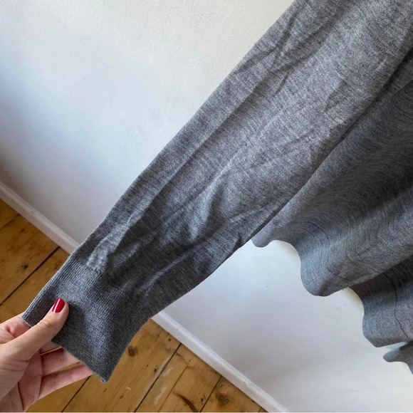 AllSaints Mode 100% Merino Crewneck Mens Sweater Size XXL NWOT - Picture 8 of 8